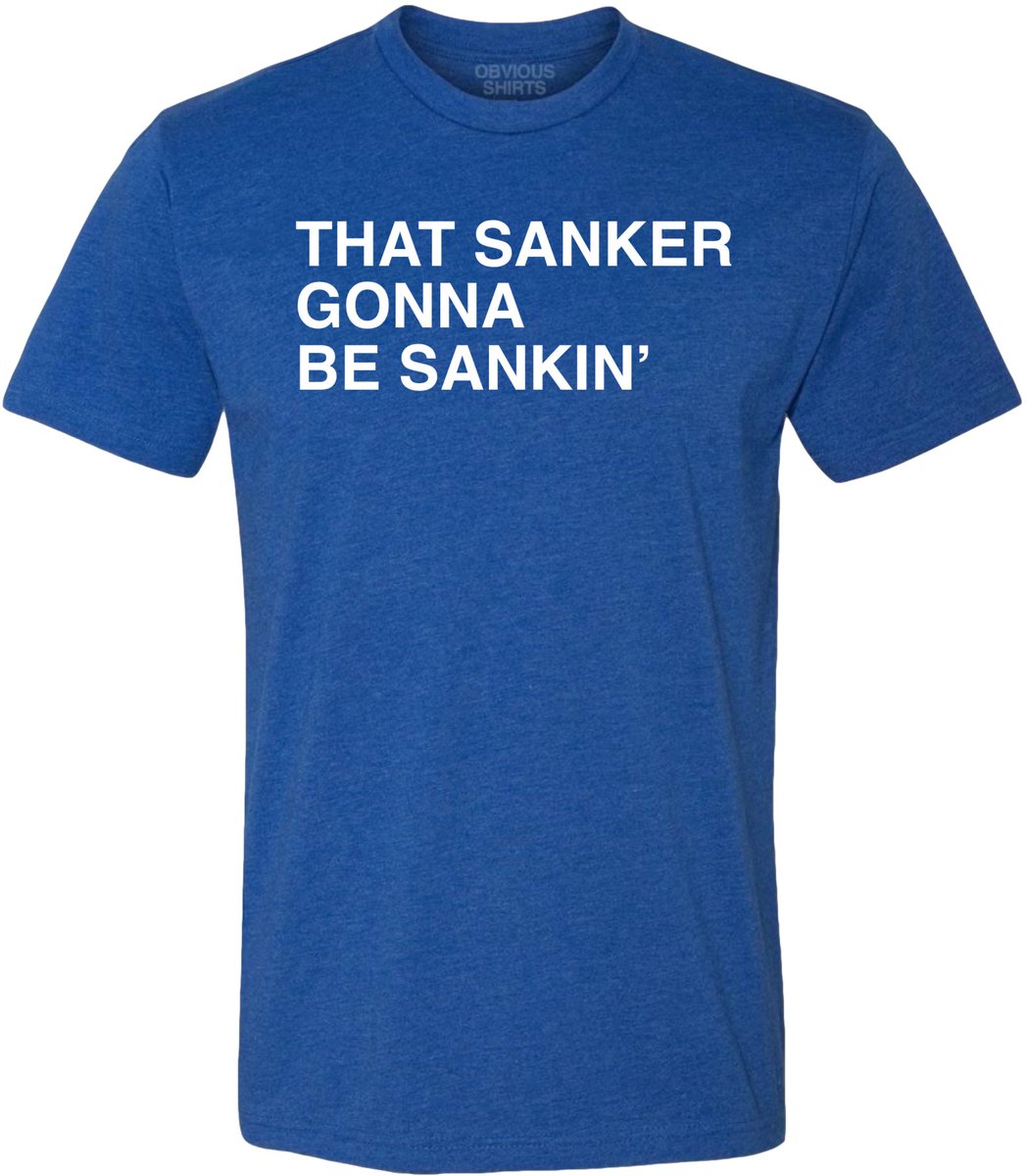 🔥THAT SANKER GONNA BE SANKIN’ 

Now available:  obviousshirts.com/products/that-…