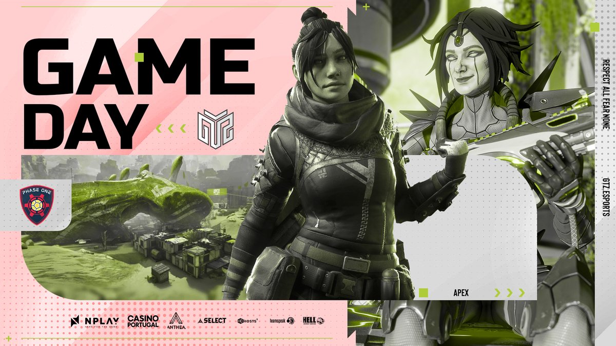 Os nossos rapazes de <a href="/PlayApex/">Apex Legends</a> jogam hoje de madrugada o Dia 4 da Phase One MAJOR 1! 🔫

🕖 00:00H
📺twitch.tv/qrize | twitch.tv/gtz_silva | twitch.tv/lixooxi

🔫 <a href="/RicardoEmfm/">Silva</a> | <a href="/Lixooxi/">Lixo</a> | <a href="/Qrize1/">GTZ Qrize</a> 

#GTZEsports #RespectAllFearNone
