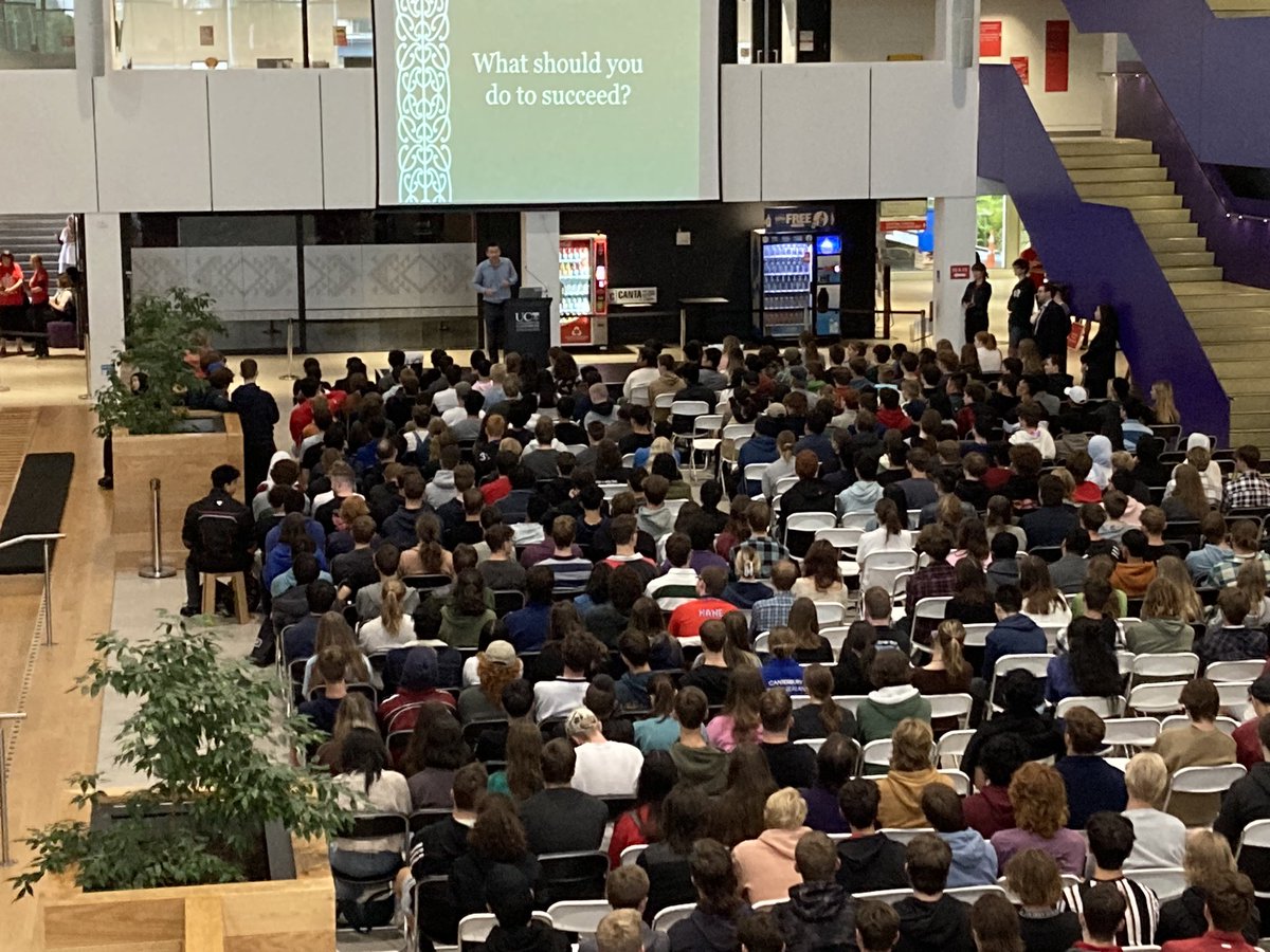 Wonderful start to O’Day sessions here at UC. #shapingthefuture #UCNow #UC150th