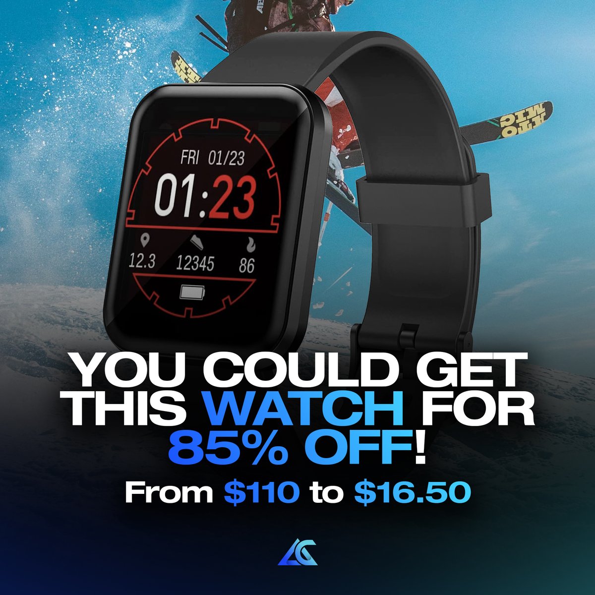 Thanks to Alloy Cloud, users have checked-out this Fitness tracker watch for only $16.50 instead of $110 🤯

What is the best deal you have personaly secured so far this month?