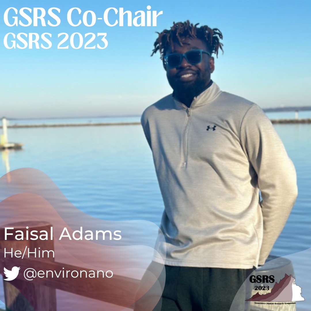 GSRS_VTGeos's tweet image. We’re less than one day away from GSRS 2023! Finally, let’s meet our GSRS Co-Chairs, Tara (3rd year Ph.D. candidate) and @enviro_nano (3rd year Ph.D. candidate)