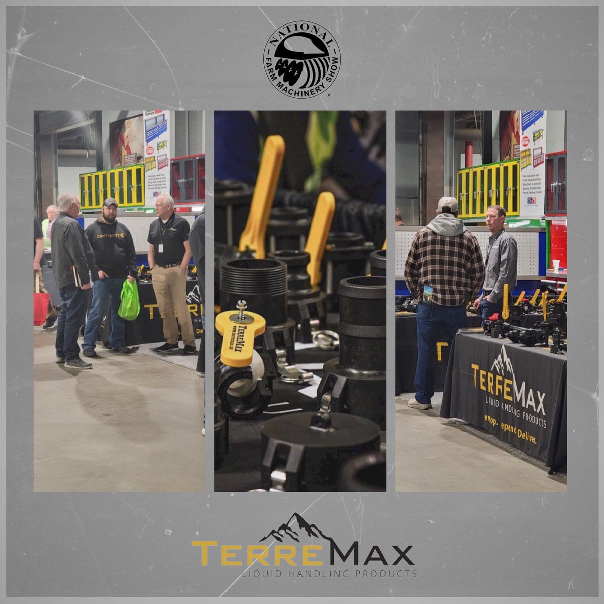 terremaxonline's tweet photo. Our team is ready to serve and answer any questions you may have!
booth 3004 & 3008 !
@KYNFMS
#NFMS23
#louisville
#yellowhandle
#yellowhandlevalves
#TerreMax
#ManifoldFittings
#SmartConnectValve
#SmartSeal
#WeAreAG
#strainer
https://t.co/DEc6G0xmw0 https://t.co/PPgoHXwSY8