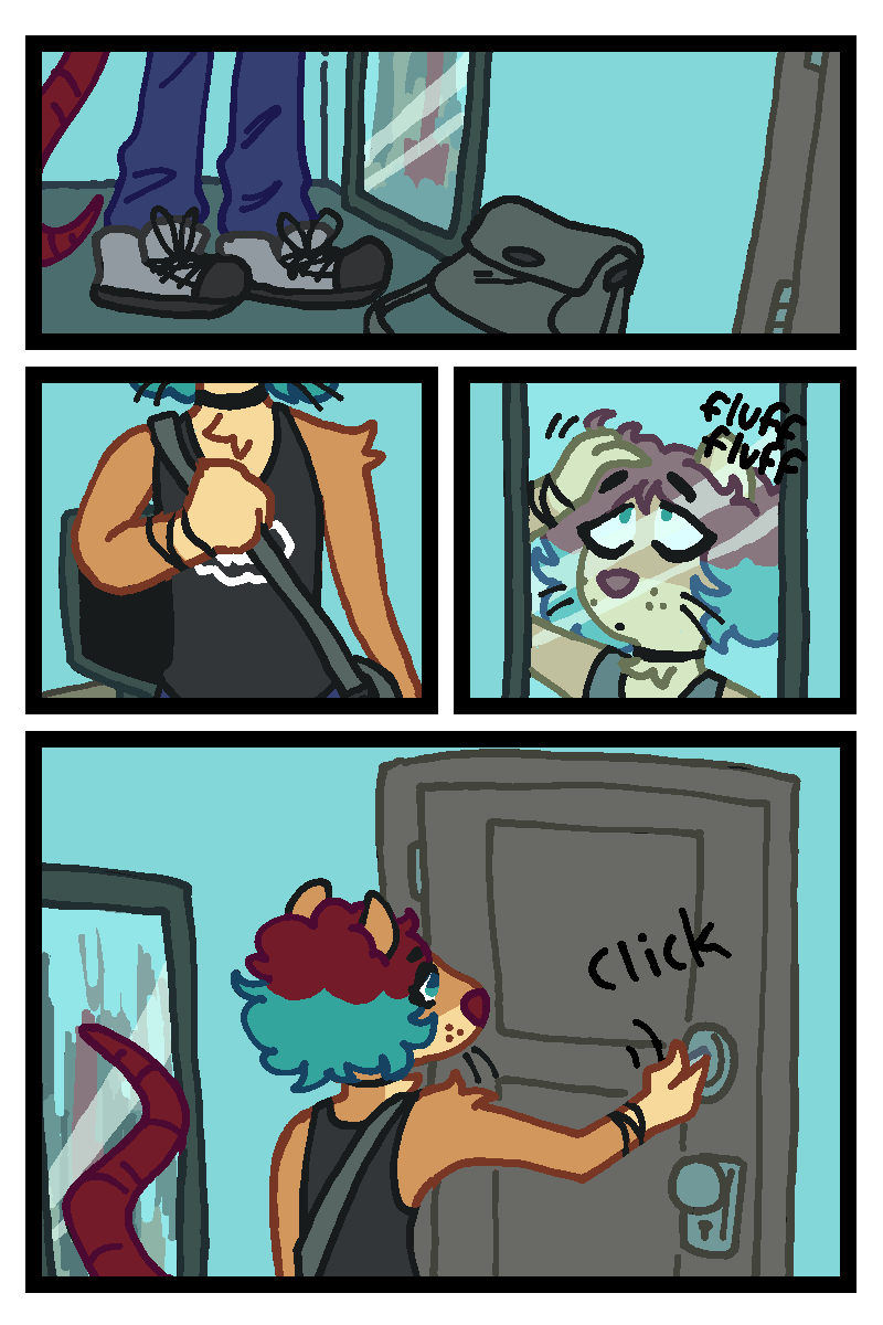 mothcritter's tweet photo. First pages of my comic, Cyan Red

It won't be anything too special, but I hope it'll be fun! https://t.co/8loIRIAG0o