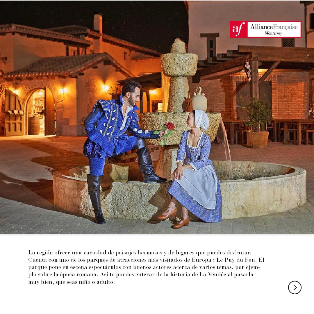 AFmty's tweet photo. Conoce más destinos Francófonos. 
Conoce La Vendée 🏖 https://t.co/IJgy5pFeEt