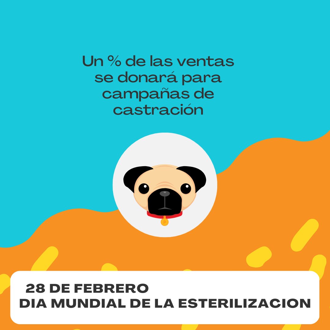 No hay ni una sola razón por la que te quedes sin tu PUG GIGANTE que amooooooo!!! 

Por solo Q250 recibes a domincilio y estarás apoyando con un % a campañas de castración. 

Pidelo por DM.