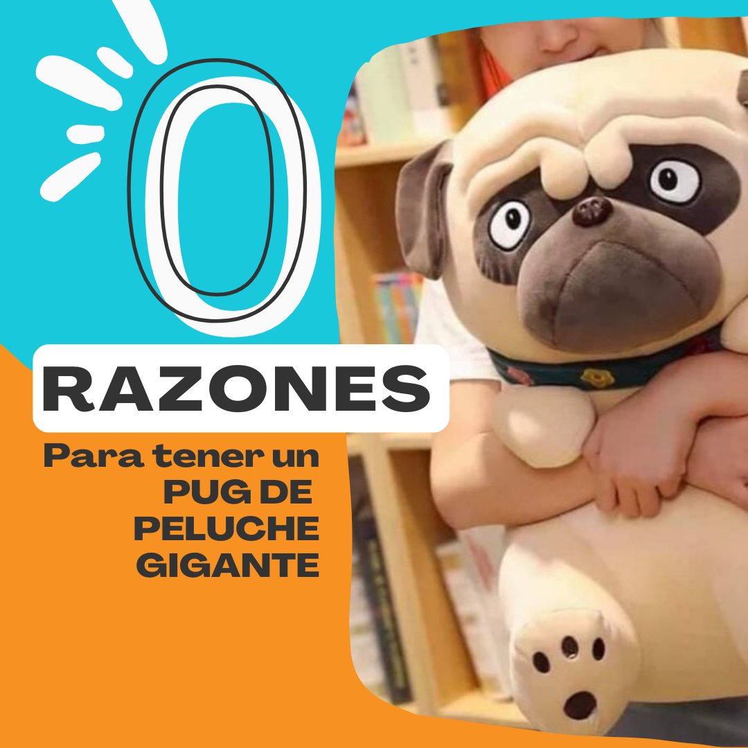 revistaPETmi's tweet photo. No hay ni una sola razón por la que te quedes sin tu PUG GIGANTE que amooooooo!!! 

Por solo Q250 recibes a domincilio y estarás apoyando con un % a campañas de castración. 

Pidelo por DM. https://t.co/lBr1wRpxrJ