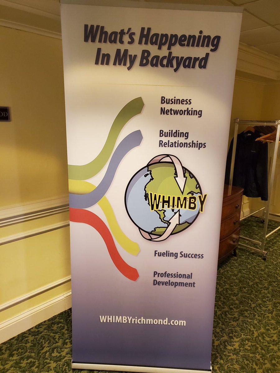 jcrowco's tweet photo. It's #WHIMBY time at the Westwood Club #RVA. #Connecting #Networking @LCrowco @Bill_Lund @cbshadbolt1 @MikeRoberson44 @ralph_dewey_rva https://t.co/yheWN9FU0w