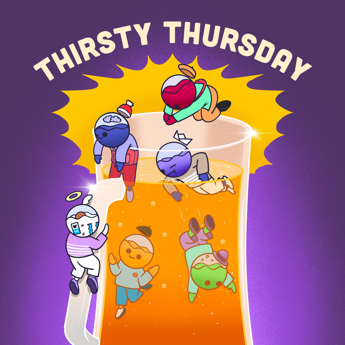 THIRSTY THURSDAYS. 

Let’s hear it, and let’s get tanked!

Check below to see how to enter and be the first to win a medal.