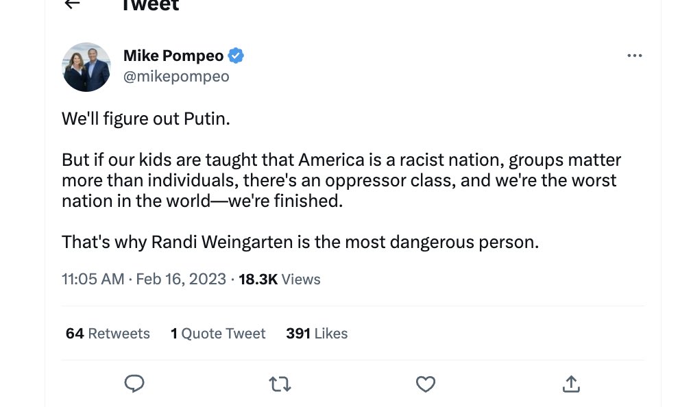 Randi Weingarten 🇺🇸 🖇️👩‍🎓📚 tweet media