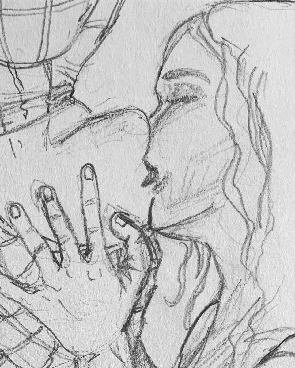 Kiss me, Spidey. #moviekisses #series #art #fanart #artistontwittter #drawing #portrait #sketch #spiderman