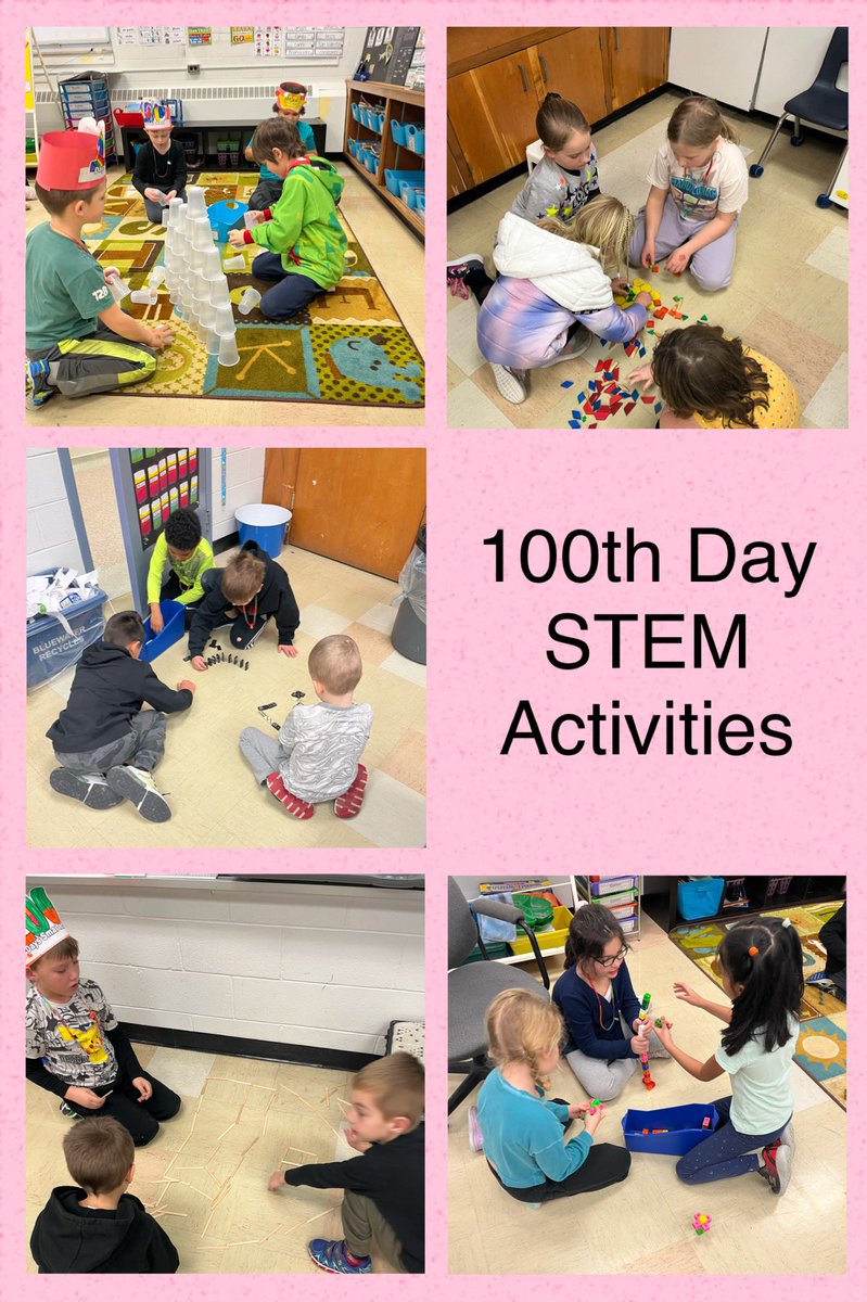 STEM Activities for the 100th Day Grade 1/2 #confederationcentral