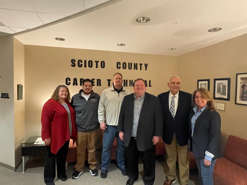 OhioJFS on Twitter "Director Damschroder paid a visit to Scioto County