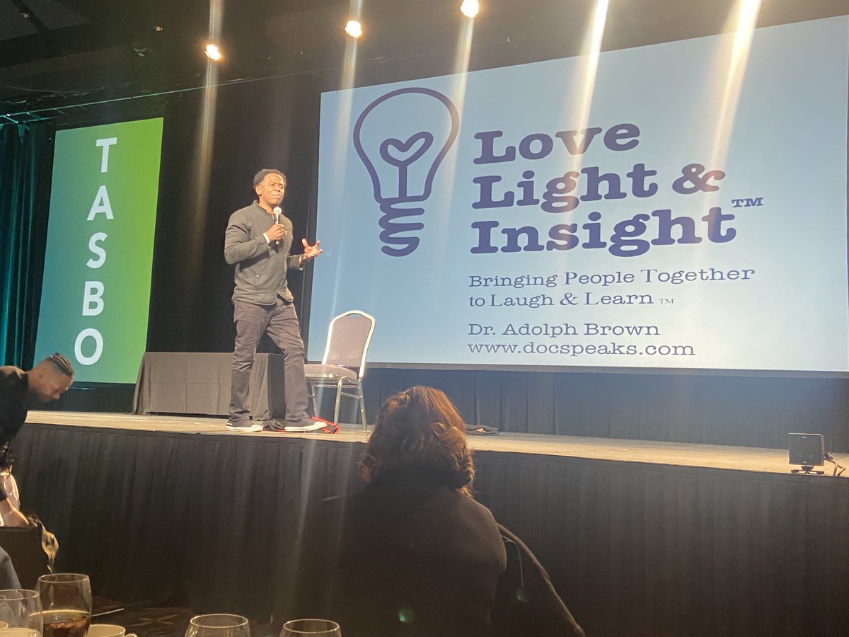 When your boss ⁦@DrGbates⁩ gets called out for trying to leave and take a phone call during ⁦@tasbo⁩ conference, he gets to show off his dance moves with ⁦@docspeaks⁩ ⁦#TASBO2023 #lovelightandinsight