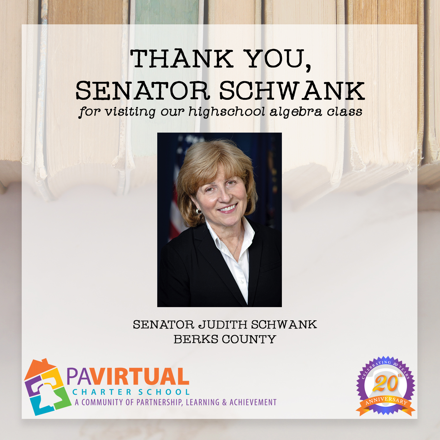 PA Virtual Charter School PA Virtual On Twitter Thank You Senator pa-virtual-charter-school-pa-virtual-on-twitter-thank-you-senator