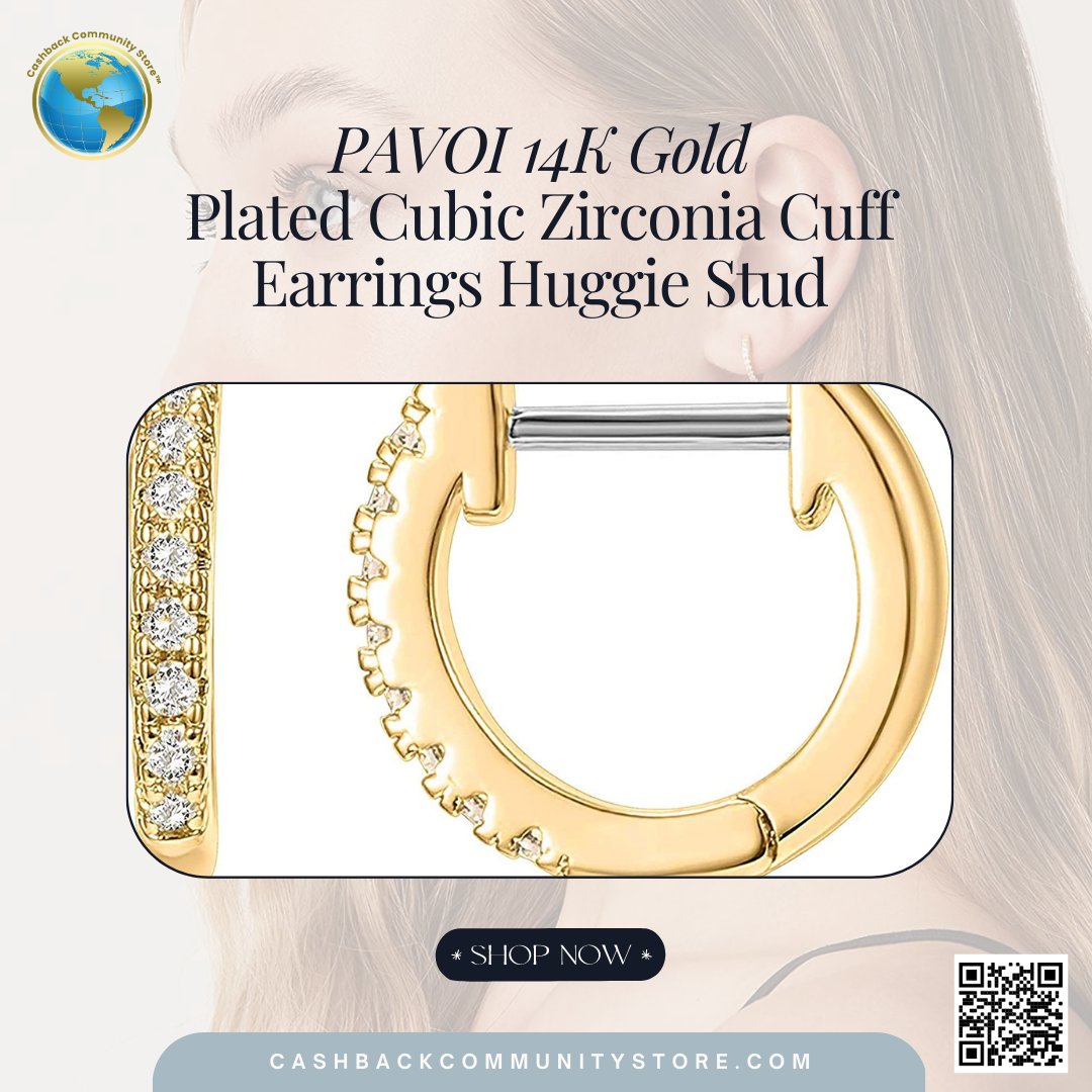 PAVOI 14K Gold Plated Sterling Silver Post Pave Cubic Zirconia Huggie Hoop Earrings for Women

Click the link below to buy
amzn.to/3xlWc2h
#goldplated #14kgold #huggiehoopearrings #earrings #earringsforwomen #jewelry #jewelrytrend #whitegold