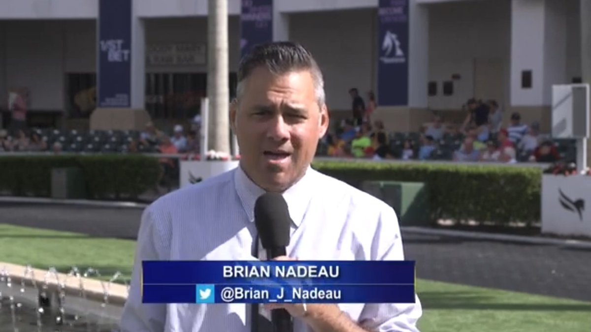 Gulfstream Park on Twitter ".Brian_J_Nadeau has a longshot in the
