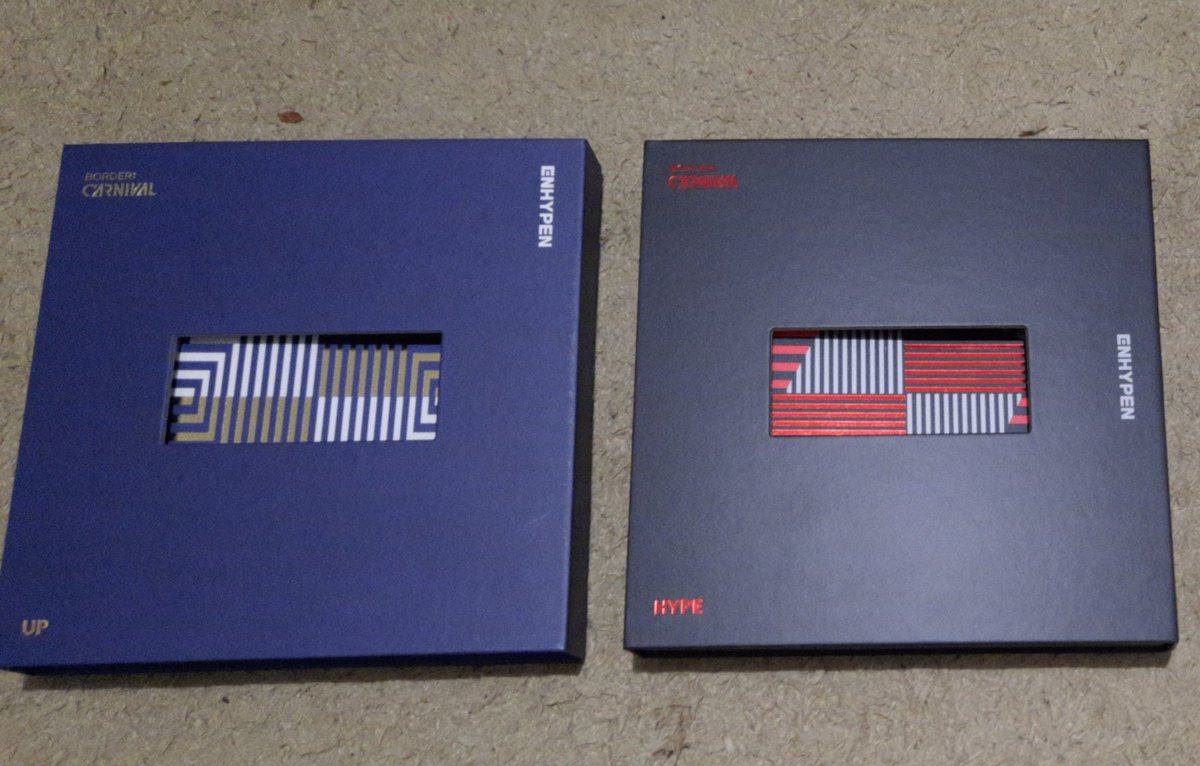 taebytxt's tweet photo. VENDA/VENDO ALBUM ENHYPEN
> vendo border carnival up e hype por 80,00 cada com frete incluso
> hype possui pequena avaria na ponta 
> mando mais fotos e vídeos na dm
> os envios são feitos no máximo 3 dias após a compra
> ambos inclui posters https://t.co/oSOGFWTbb9