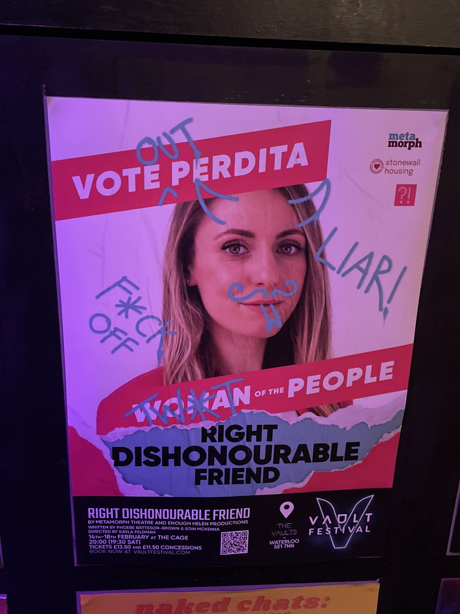 Eliza Power (@elizapower) on Twitter photo So proud of <a href="/PhoebeBBrown/">Phoebe Batteson-Brown</a>! Just saw her fantastic show ‘Right Honourable Friend’ @VAULTFestival with <a href="/MarnyGodden/">Marny Godden</a>. Hilarious, packs an emotional punch and she’s wonderful in it. As are the other cast members! It’s on until Saturday in The Cage and I highly recommend you see it 😍 So proud of <a href="/PhoebeBBrown/">Phoebe Batteson-Brown</a>! Just saw her fantastic show ‘Right Honourable Friend’ @VAULTFestival with <a href="/MarnyGodden/">Marny Godden</a>. Hilarious, packs an emotional punch and she’s wonderful in it. As are the other cast members! It’s on until Saturday in The Cage and I highly recommend you see it 😍