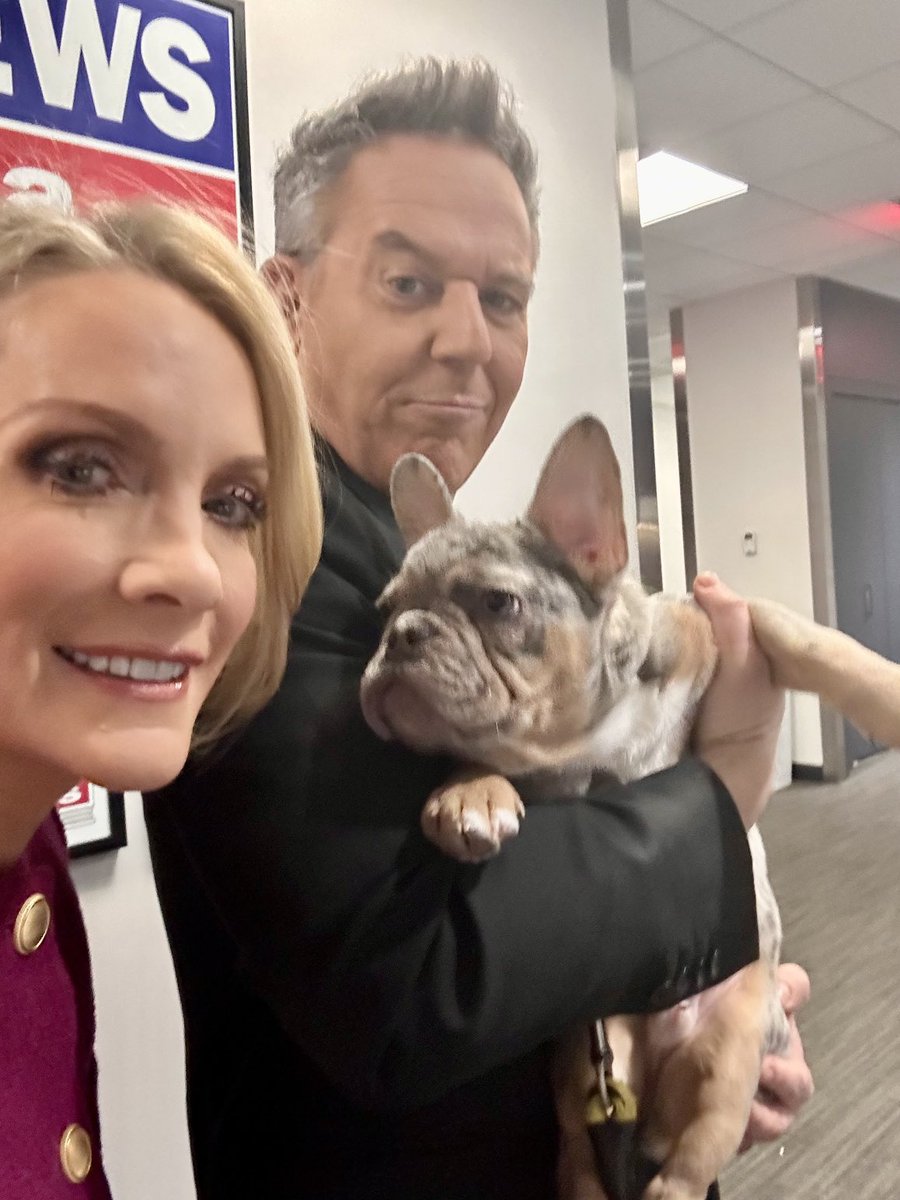 Pre-show prep with ⁦@greggutfeld⁩ and Gus