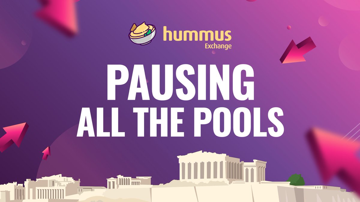 hummusdefi's tweet photo. 🚨 We’re pausing the protocol for the next 24 hours out of an abundance of caution due to the flash loan attack on Platypus seemingly tied to its stablecoin $USP. Withdrawals and deposits are paused. Rewards &amp; $veHUM are not paused.

Funds are safu. https://t.co/iIBqUSldct