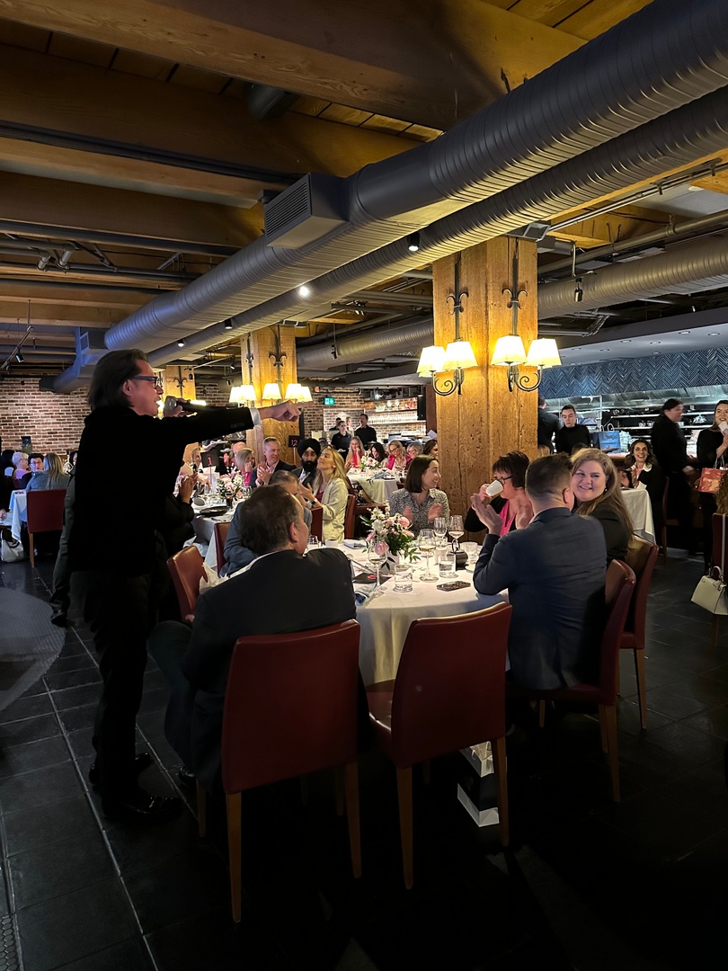 A big thanks to auctioneer <a href="/FredAboutTown/">Fred Lee</a> who always brings his A-game to our live auction!