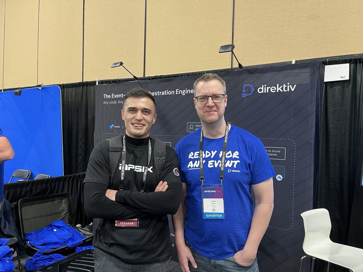 BoburUmurzokov's tweet image. Met some @ApacheAPISIX users such as @Zoom and @direktiv_io at @DeveloperWeek 

#apisix #zoom #direktive