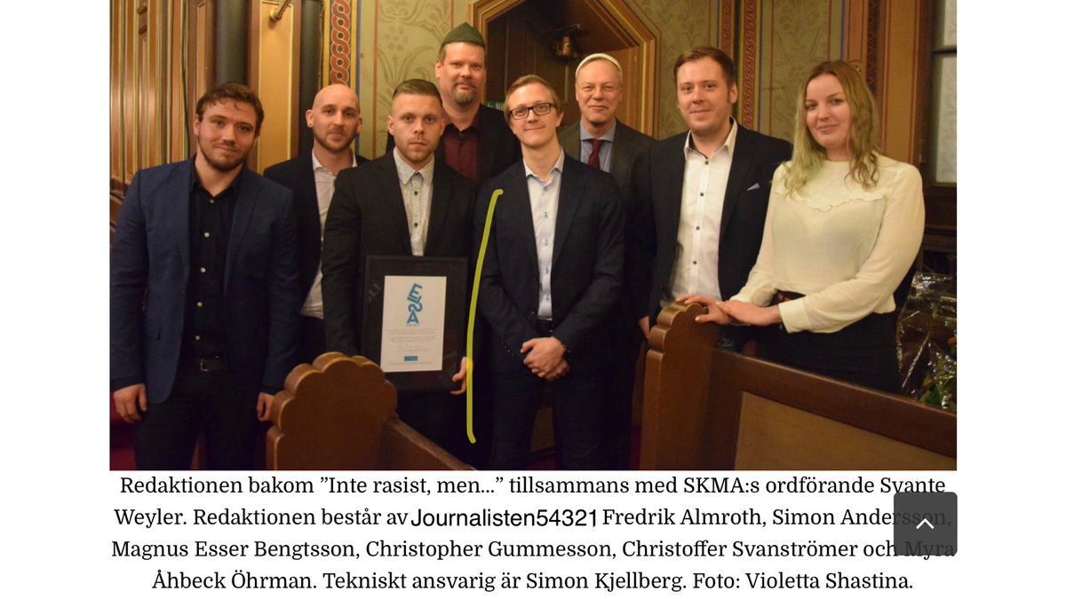 Magnus Esser Bengtsson är säkert glad åt förföljelsen av Myra Åhbeck Öhrman men jag tvivlar på att Fredrik Almroth @polimasaren, Simon Andersson, Bilan Osman <a href="/bilaaan1/">Bilan Osman</a> och Christopher Gummesson är lika nöjda och glada.

InteRasistMen’s rykte går snart inte att försämra mer.