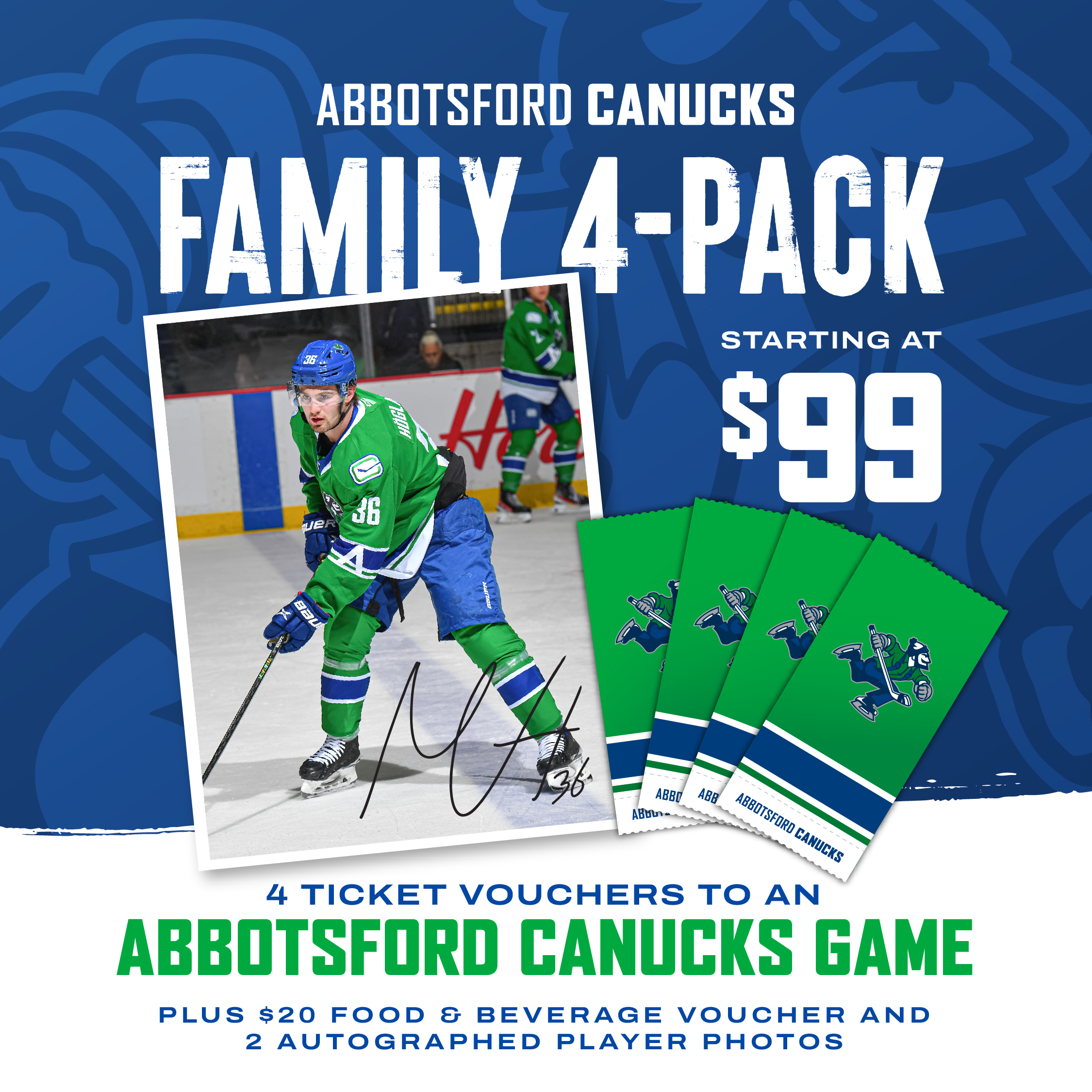 Abby Canucks Provide Inspiration and a Gift to 1st Year Fans - Vancouver  Hockey Now