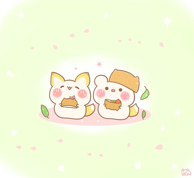 「食べ物 狐」のTwitter画像/イラスト(新着)｜3ページ目