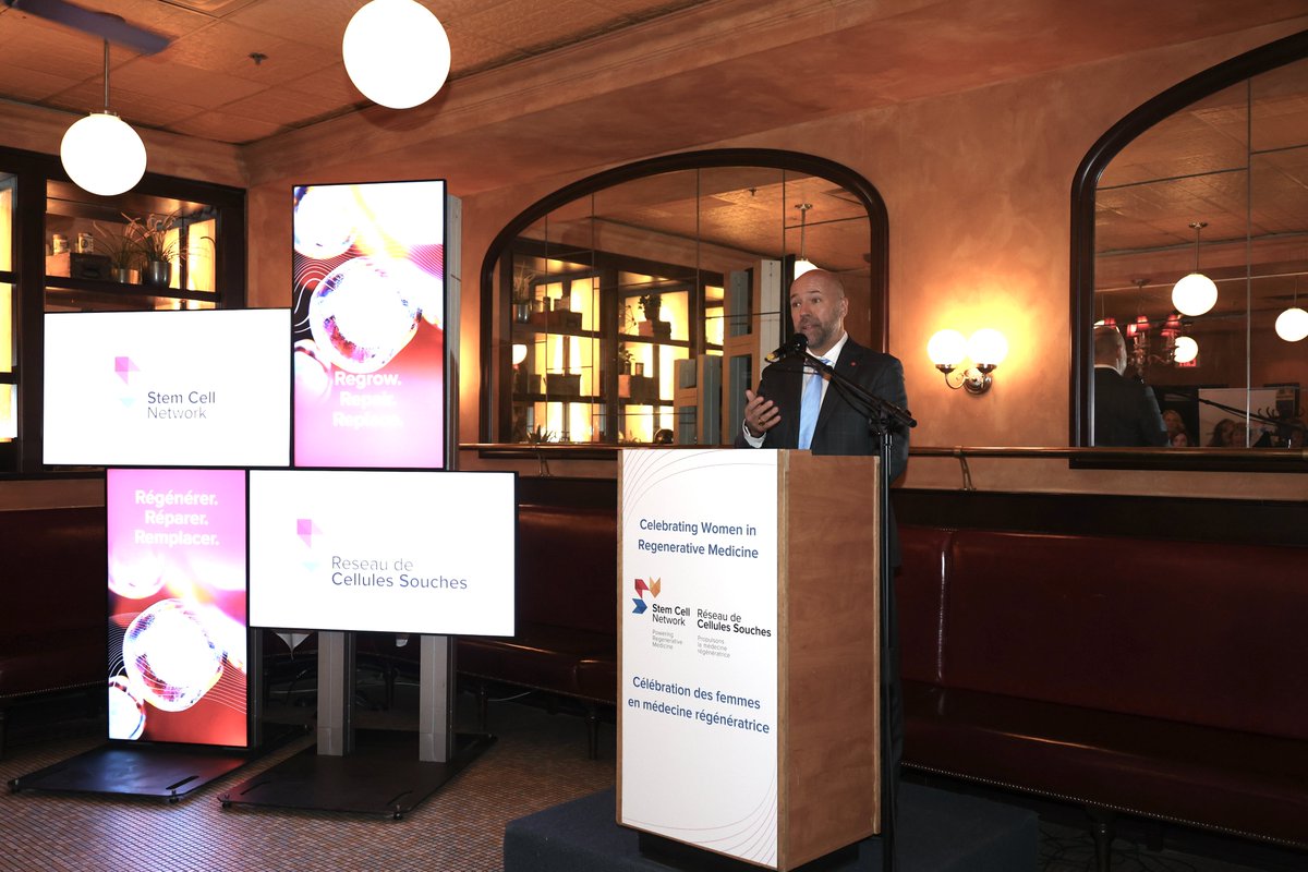 StemCellNetwork's tweet photo. That’s a wrap on the #WomeninRM event! Over 20 women #stemcell &amp; #regenmed researchers and trainees gathered over the last two days to connect with Parliamentarians on the Hill. SCN #researchers had the opportunity to showcase their vital work in the #regenerativemedicine sector. https://t.co/akjqqxnNj0