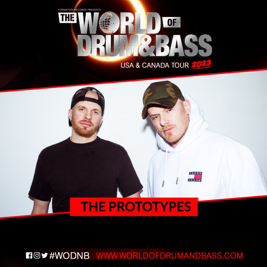 World of Drum &amp; Bass North America Tour 2023....we are back!!

🌐🇨🇦🇺🇸🌐🇨🇦🇺🇸🌐

FT. <a href="/ThePrototypesUK/">Millennia</a> 

#WODNB #NORTHAMERICA #TOUR