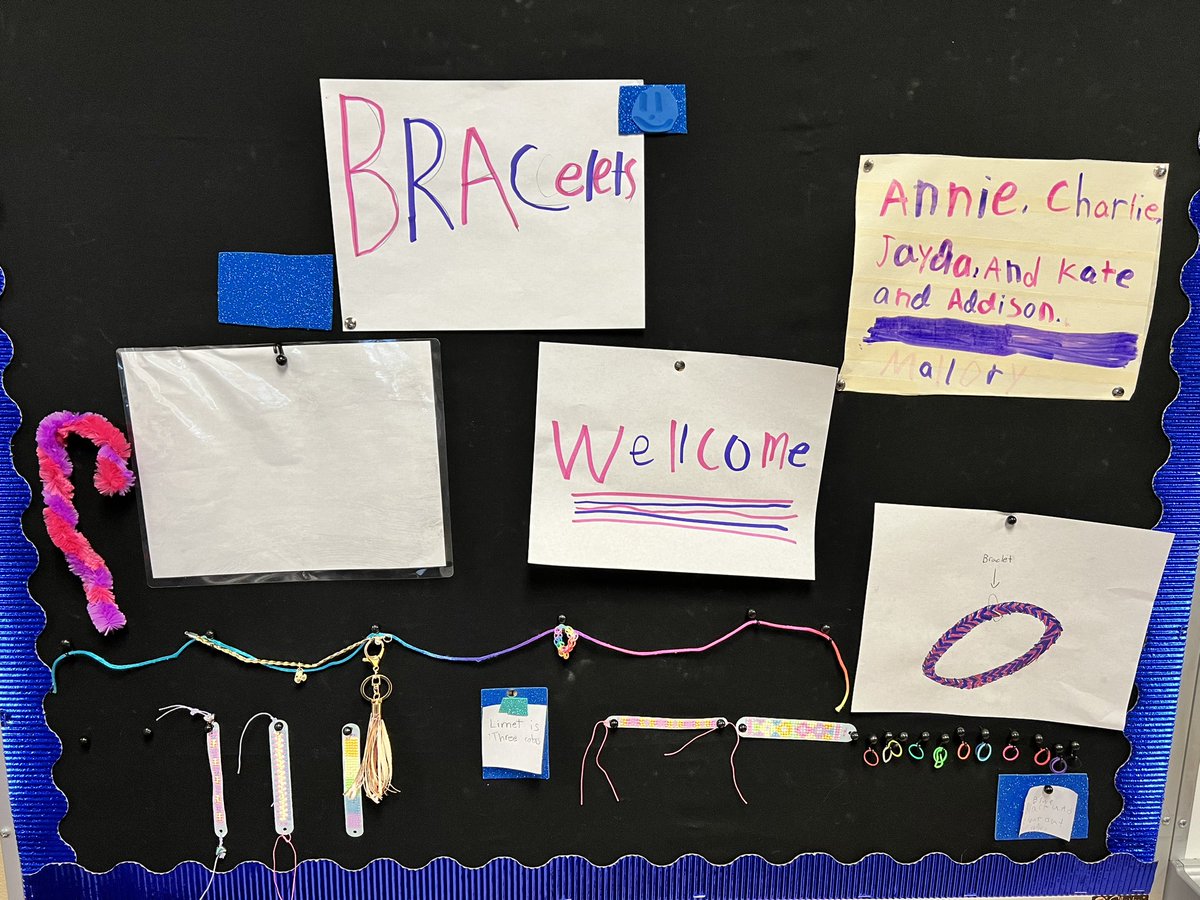 AmandaHarrisSD's tweet photo. The power of #play will never be lost on me. I could go on forever about the learning, social &amp; skills at work here. Small student run businesses are popping up in all corners of our room. Bracelets,magnets,custom stickers, and a DJ booth. All are welcome❤️#3rdgrade #insiderecess https://t.co/EbtHr8RA9K