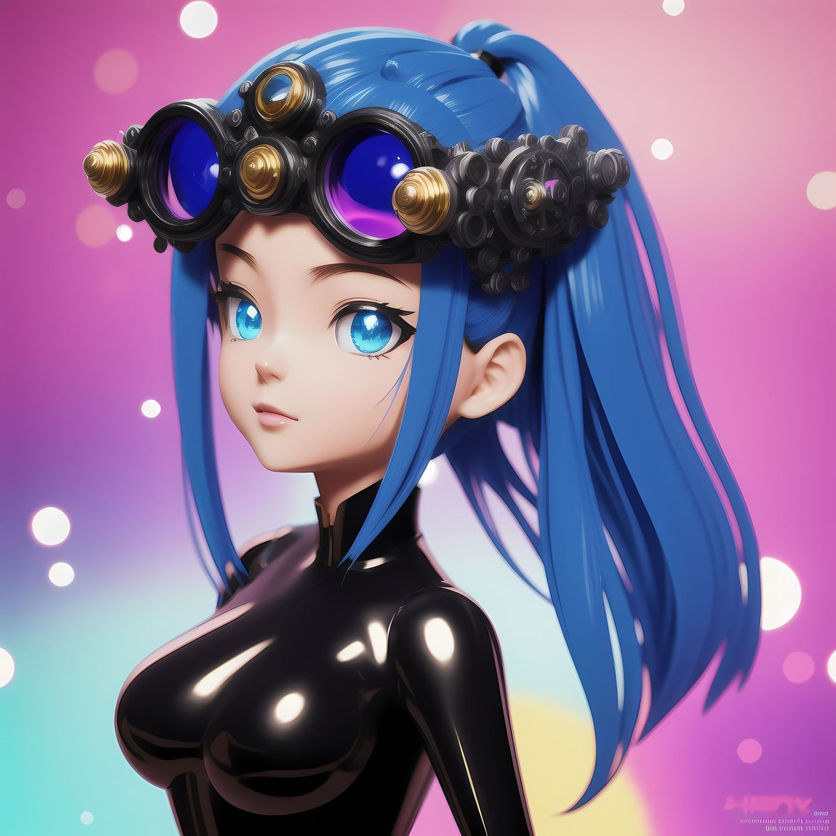 Web3_Cafe's tweet image. 💙🥽💙Oh my gosh she is breathtaking! I LOVE this one.
#NeuralNets #GenerativeArt #FutureArt #AnimeArt #StableDiffusion #goggles #cryptoart #artwork #neuralstyle #algorithmicart #magical #opensea #design #neuralstyletransfer #CGArt #Animeartstyle #3DAnimeNFTs #DigitalArt