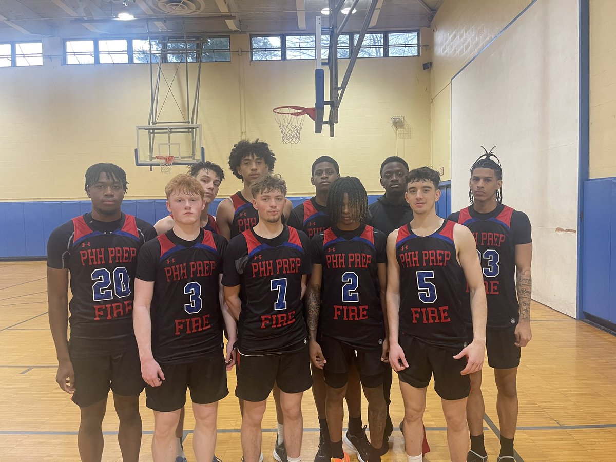 The FIRE BOYZ Hit the Road and Came East to Play Some of the Top Programs in the Country
Today They Got a Big Win vs The Patrick School (NJ)
Final Score 58-55
#TheOlnyWayIsThrough #FirePHHamily