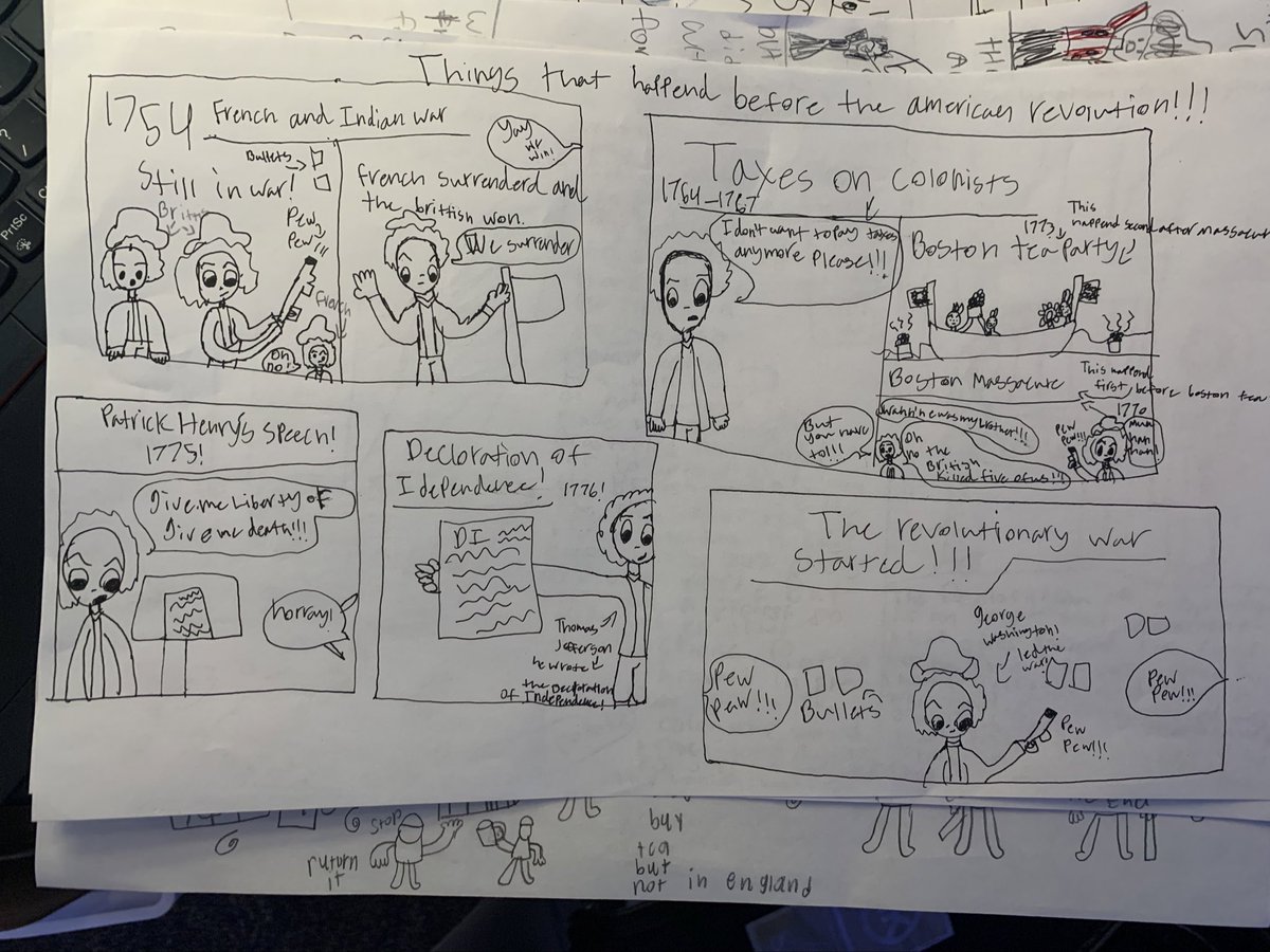 Rachel Finney (@missfinney5th) on Twitter photo We’ve had a lot of fun learning about the American Revolution in both reading and VA Studies. These kids got creative to “summarize” and celebrate what they’ve learned! <a href="/SSGSlcps/">LCPS Social Science & Global Studies</a> We’ve had a lot of fun learning about the American Revolution in both reading and VA Studies. These kids got creative to “summarize” and celebrate what they’ve learned! <a href="/SSGSlcps/">LCPS Social Science & Global Studies</a>