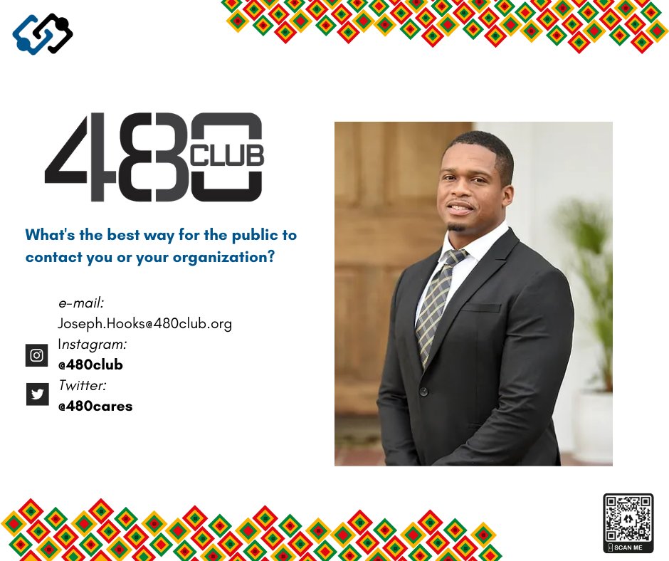 Our third Spotlight for #BlackHistoryMonth is on Joseph Hooks, Founder & Director of @480Cares! Check out his story here.

#BHM23 #501c3nonprofit #BlackMenInBusiness #BlackHistory #smallbusiness #minoritycertified #youthservices #workforcedevelopment #MoCoMD  #yourcareerishere