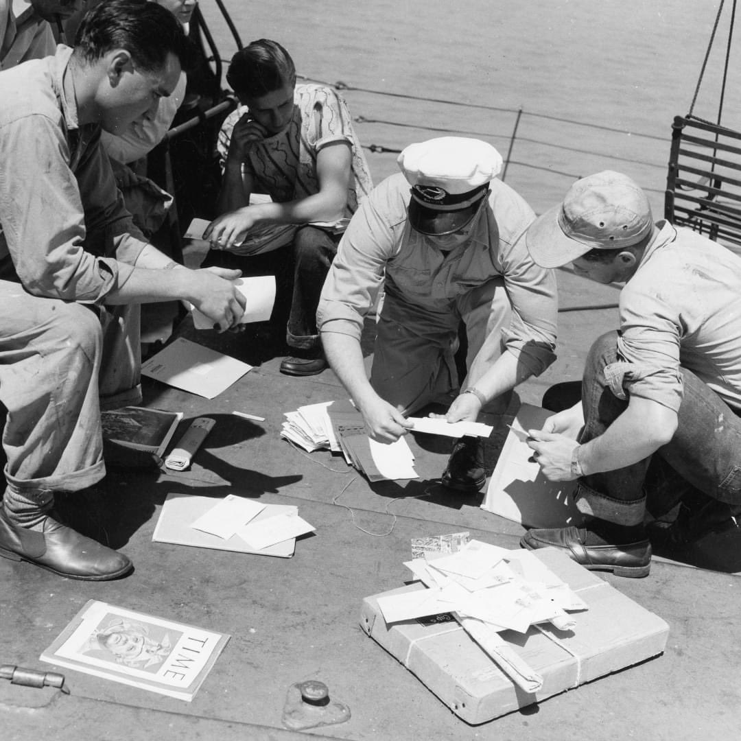 Shipping season on the Lakes puts lots of strain on a single person. Ten months on a boat, from March to December, with only a week off here or there—sailors become eager for news from home.

#ThrowbackThursday #historyfromhome #lettersoflove