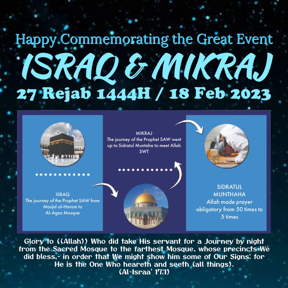 manjaabu's tweet image. #ISRAQ &amp;amp; MIKRAJ