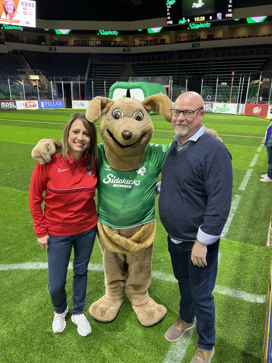 It’s cold out, which makes it a great night for indoor soccer! Thanks to <a href="/gosidekicks/">Dallas Sidekicks</a> for hosting Allen staff and families this evening for a Heart@Work event. We appreciate the partnership!