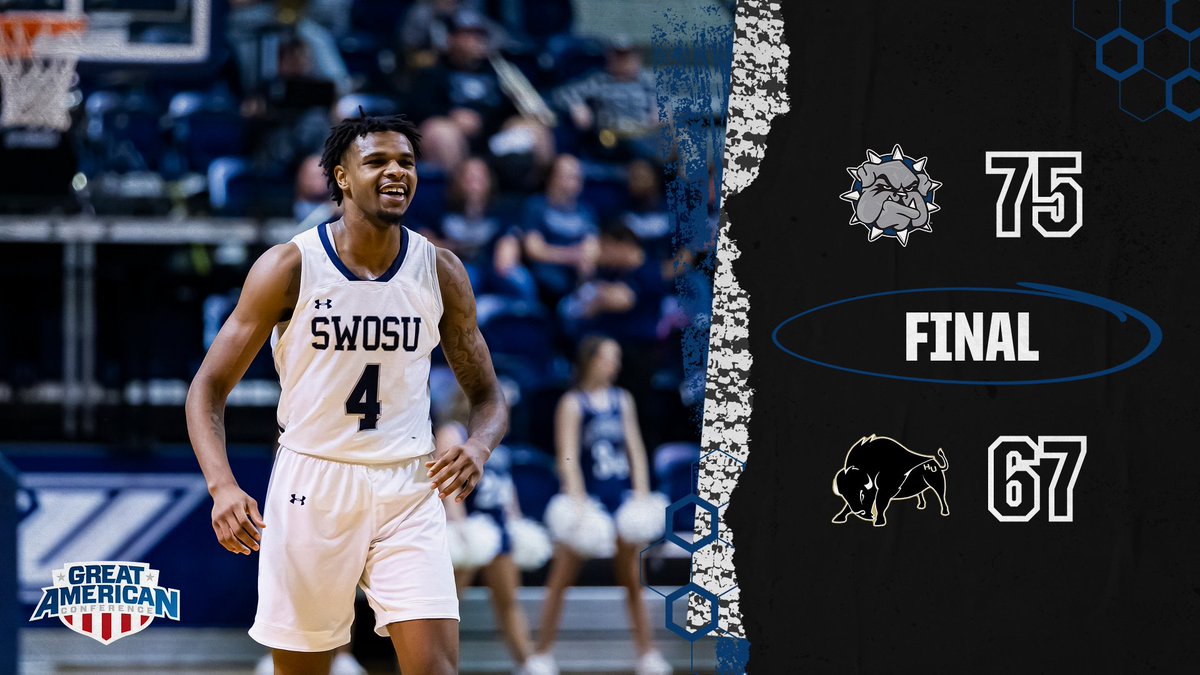Feel good to be back in the win column! 🔥 

We'll do it again Saturday at Tech. 

B. Smith- 14 pts, 9 reb
Gipson- 14 pts, 6 ast
Adkins- 13 pts