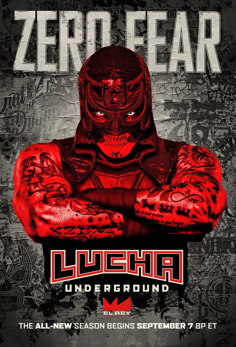 The Pro Wrestling Flier of the Day #ProWrestlingFlieroftheDay #LuchaUnderground