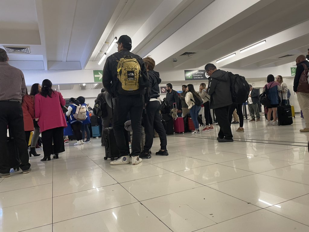 Terminal 1 de la CDMX 😬😞