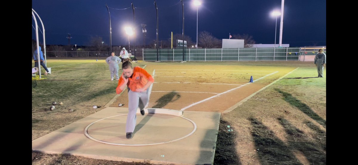 todd_boggan's tweet photo. Congrats @lexi_boggan for a great way start the 2023 Varsity Track season! 3rd place in Discus then 3rd place in Shot Put. Way to go Lex!!!💪🧡💙 https://t.co/jSd2i9Gg7N