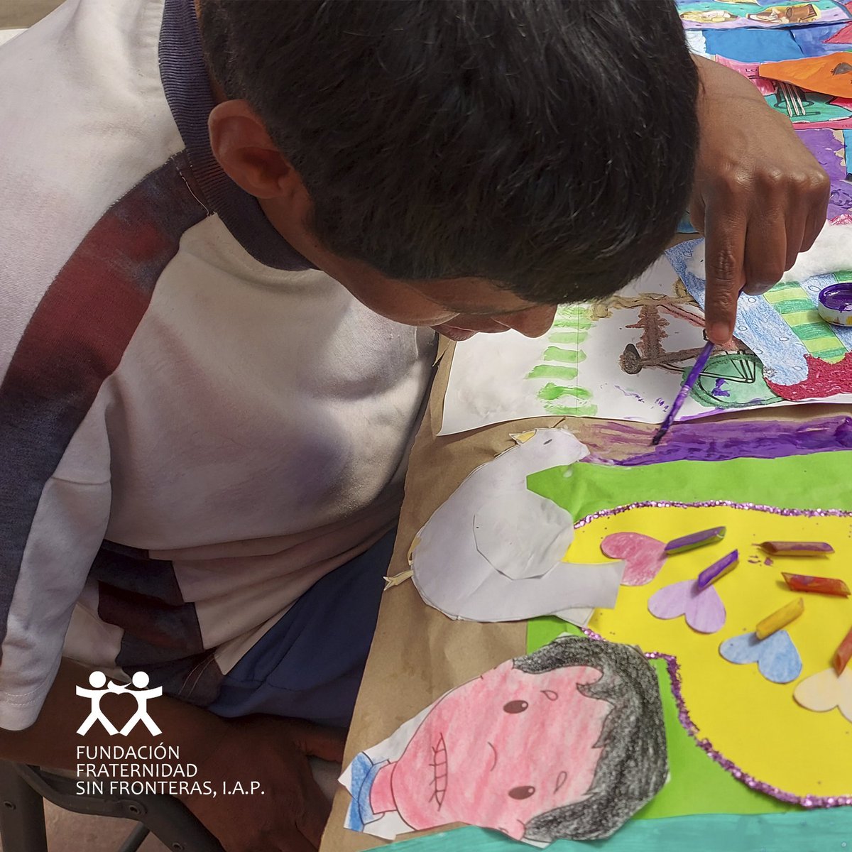 FundacionFSF's tweet image. Gracias al apoyo que Bazar Arte Matilda nos proporciona, los beneficiarios pueden realizar diversas actividades como dibujar y pintar, lo que les permite mantener su mente activa y potenciar las habilidades psicosociales. ¡Gracias Bazar Arte Matilda!
#FFsF #PcDI #Artematilda