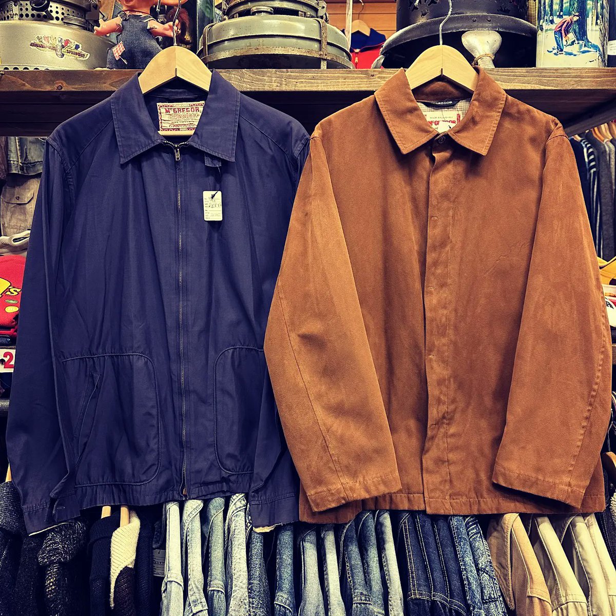 ucsbeamstaff's tweet image. .
本日も古着屋BEAMオープンしました。
全品20%offセール開催中🚀
#マグレガー #macgregor
#古着屋beam #山梨古着屋 #甲府古着屋