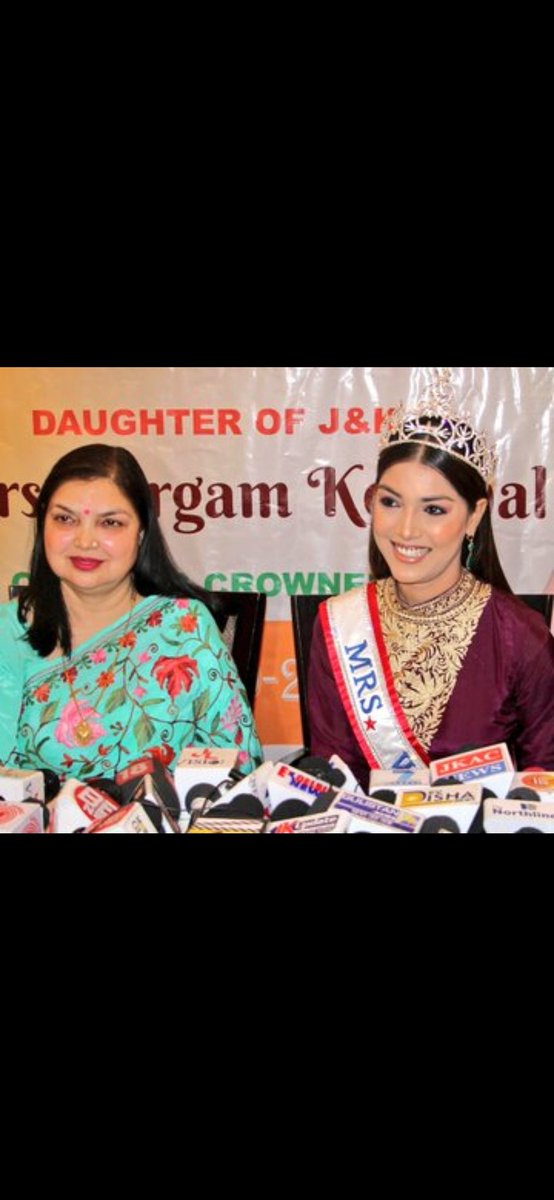 RUBINA SHAISTA (@fatimab62073964) on Twitter photo Meet Mrs. World 2022 #sargamkoushal hails from Jammu , proud moment for entire #JammuAndKashmir as well as nation.
#464646
#sargamkoushal
#MrsGREENAPPEL
#WomensIPL
#womenempowerment
<a href="/Baramulla46/">Formidables of Baramulla</a>
<a href="/KartikeyaRawat7/">KARTIKEYA RAWAT</a>
<a href="/ChinarcorpsIA/">Chinar Corps🍁 - Indian Army</a>
<a href="/SWM_Baramulla/">SIKH WAR MEMORIAL BARAMULLA</a> Meet Mrs. World 2022 #sargamkoushal hails from Jammu , proud moment for entire #JammuAndKashmir as well as nation.
#464646
#sargamkoushal
#MrsGREENAPPEL
#WomensIPL
#womenempowerment
<a href="/Baramulla46/">Formidables of Baramulla</a>
<a href="/KartikeyaRawat7/">KARTIKEYA RAWAT</a>
<a href="/ChinarcorpsIA/">Chinar Corps🍁 - Indian Army</a>
<a href="/SWM_Baramulla/">SIKH WAR MEMORIAL BARAMULLA</a>