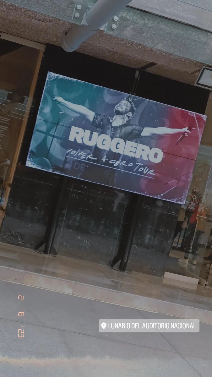 RuggeroMexico's tweet photo. 📌14 DE MAYO 🇲🇽💙
#VolverACeroTour https://t.co/2dCUjZh9MU