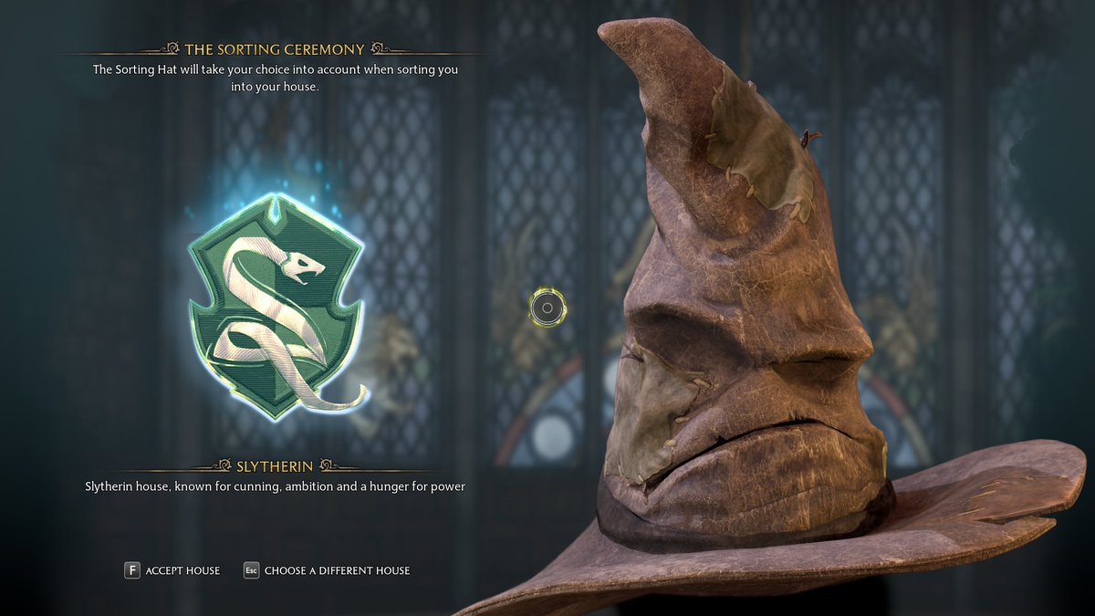 BrendaHBiro's tweet photo. 🎩 Sorting Ceremony 🎩

Getting sorted into Slytherin, joining my fellow Slytherins at their table and common room.

#Slytherin #sortingceremony #HogwartsLegacy #HogwartsLegacyGAME https://t.co/ZQ9WW3ixIE
