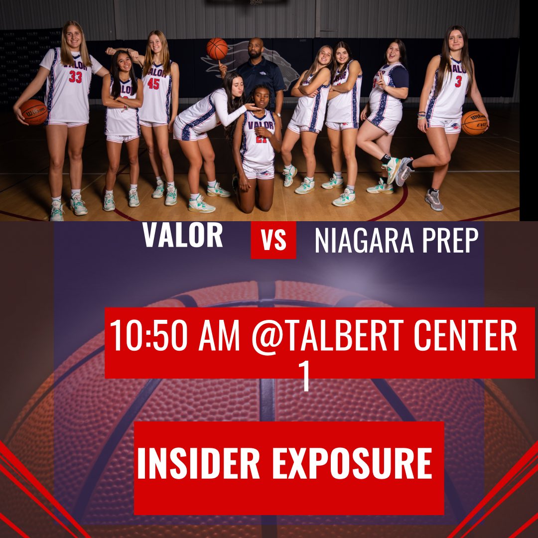 VCA Girls Varsity Basketball Team, GA (@viewvalor_gvbb) on Twitter photo Last minute change puts us against Niagara Prep at 10:50. Don’t worry- we’ll all be there and ready to play! <a href="/InsiderExposure/">InsiderExposure</a> <a href="/paulbel72581242/">Paul Belcher</a> <a href="/AnnaConza1/">Anna Conza</a> <a href="/SgBertolini/">SG Bertolini</a> <a href="/ChatFedd2023/">Chassidy Fedd</a> <a href="/rileyydeann11/">Riley Dean</a> <a href="/geory_lamark/">Geory LaMark</a> <a href="/alyssam2025/">Alyssa Mullholand</a> <a href="/MarisaTAY2026/">Marisa Taylor</a> <a href="/JosieFratesi/">Josie Fratesi</a> <a href="/ClareFoley26/">Clare Foley</a> Last minute change puts us against Niagara Prep at 10:50. Don’t worry- we’ll all be there and ready to play! <a href="/InsiderExposure/">InsiderExposure</a> <a href="/paulbel72581242/">Paul Belcher</a> <a href="/AnnaConza1/">Anna Conza</a> <a href="/SgBertolini/">SG Bertolini</a> <a href="/ChatFedd2023/">Chassidy Fedd</a> <a href="/rileyydeann11/">Riley Dean</a> <a href="/geory_lamark/">Geory LaMark</a> <a href="/alyssam2025/">Alyssa Mullholand</a> <a href="/MarisaTAY2026/">Marisa Taylor</a> <a href="/JosieFratesi/">Josie Fratesi</a> <a href="/ClareFoley26/">Clare Foley</a>
