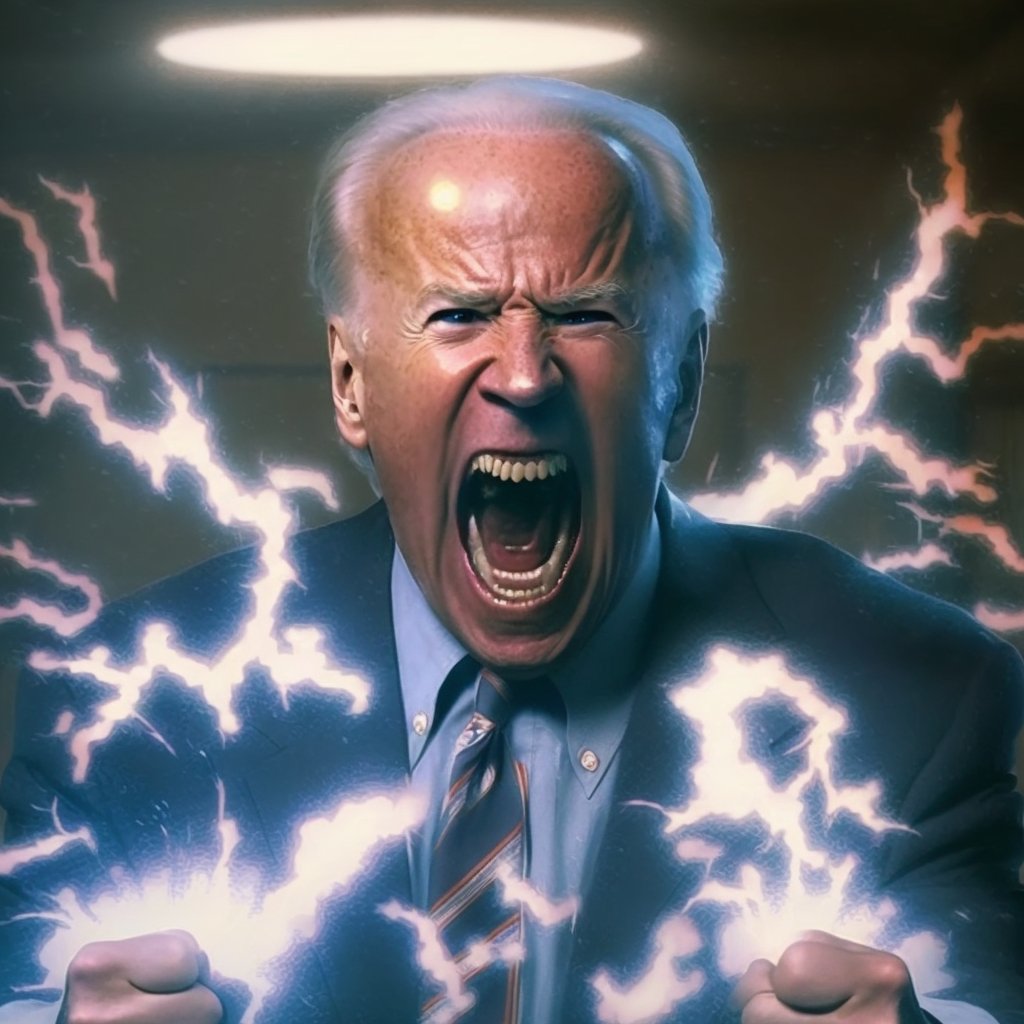 Biden charging a super form of his attack